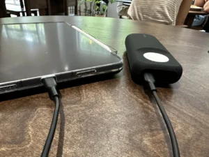 아이패드충전모습