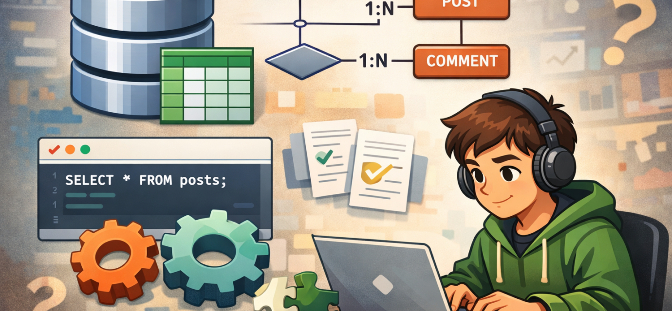 초보 개발자를 위한 데이터베이스 설계 방법, 처음부터 완벽하게 하지 않아도 되는 이유