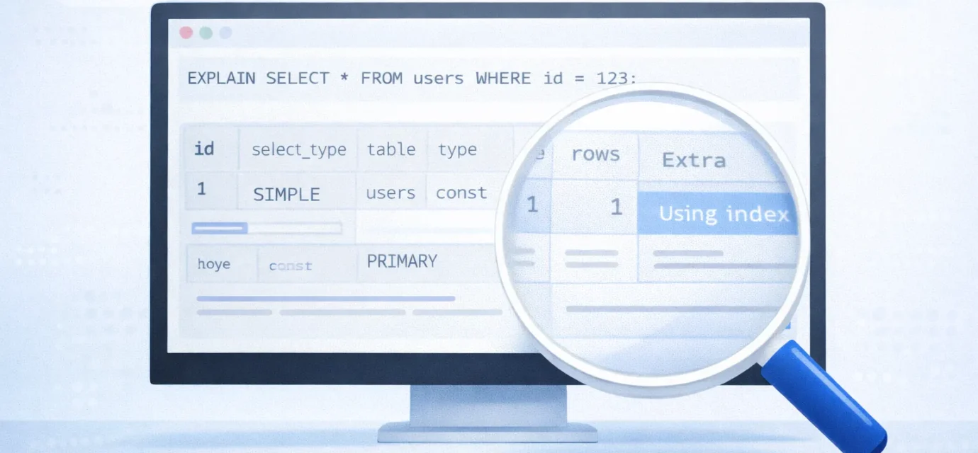 SQL 실행 계획(EXPLAIN) 보는 방법