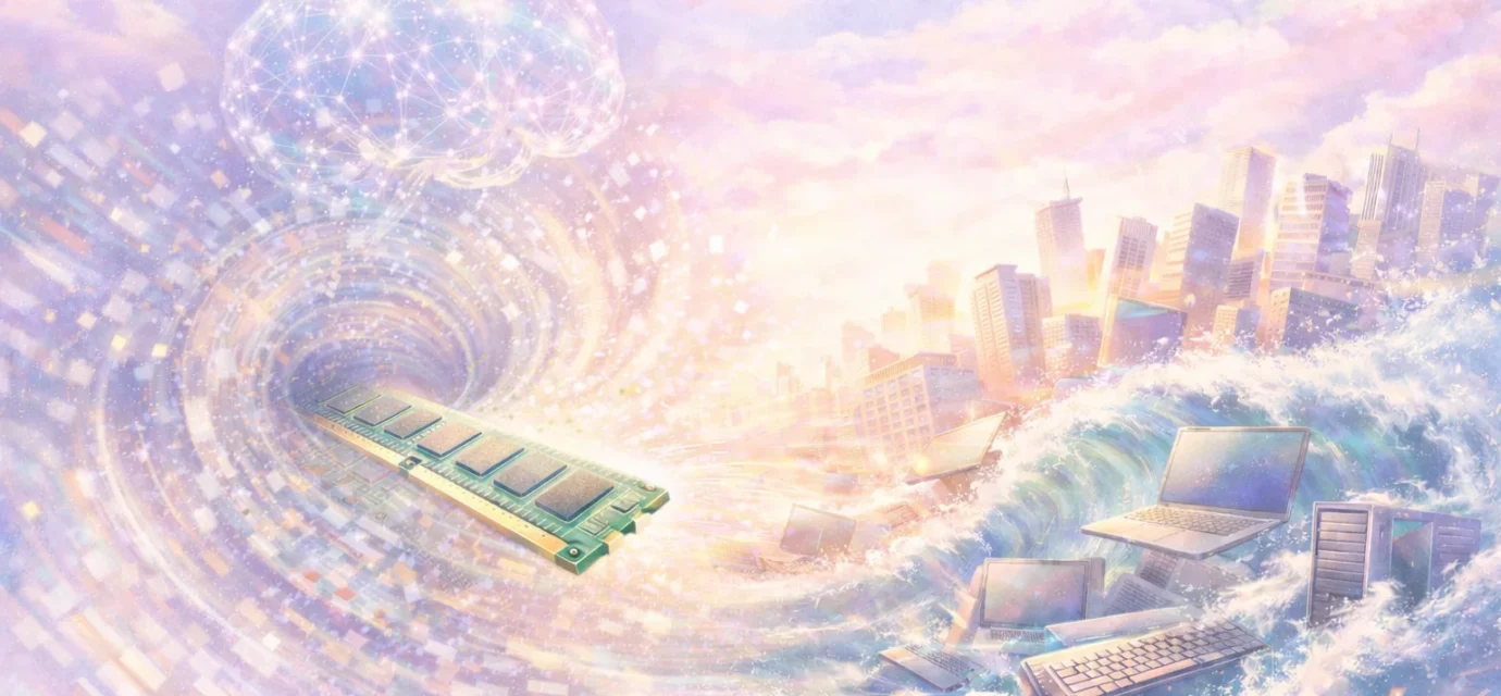 AI가 메모리를 집어 삼킨다