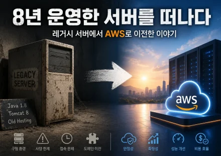 8년 운영한 서버를 떠나다